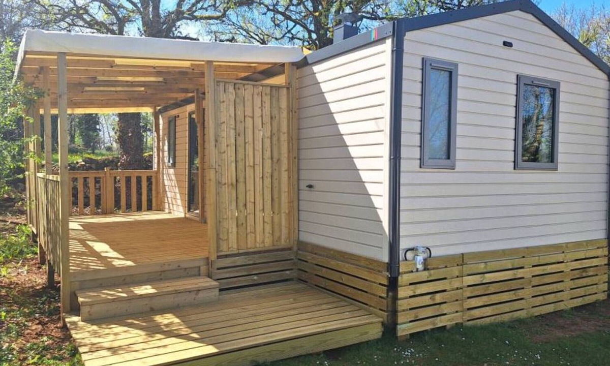 Rocamadour House | Mobile home with AC - 4 guests