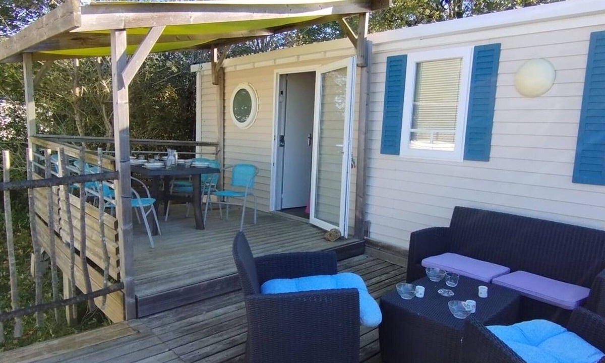 Martiel House | Mobile home with terrace for 6 people