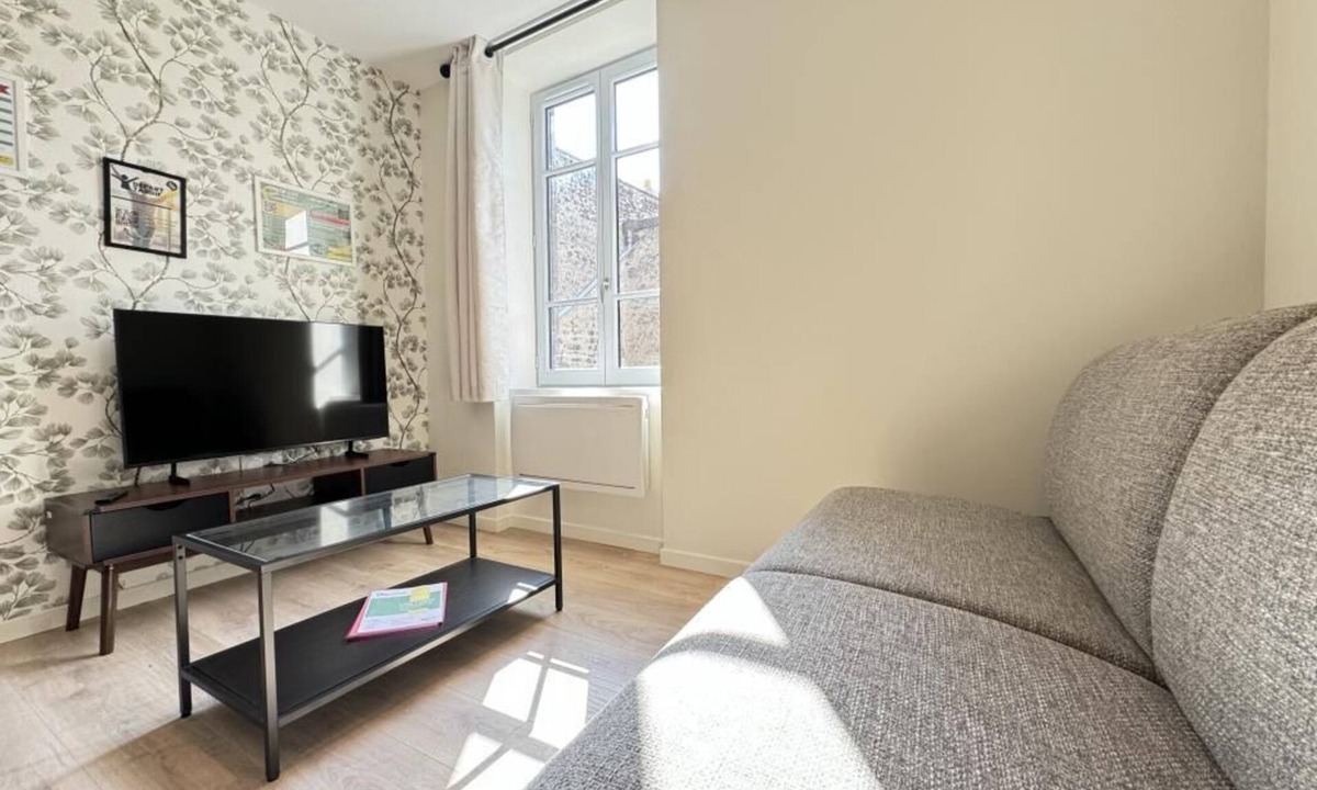 Riom Apartment | New apartment for 4 people in the heart of Riom