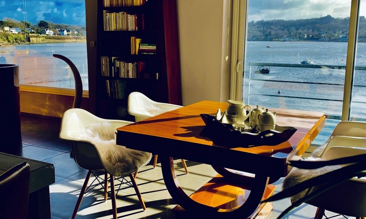 Le Relecq-Kerhuon House | NEW!LOFT EXCEPTIONAL SEA VIEW 1 bedrooms/bathroom TERRACE merPATIO, PERGOLAS 10 m