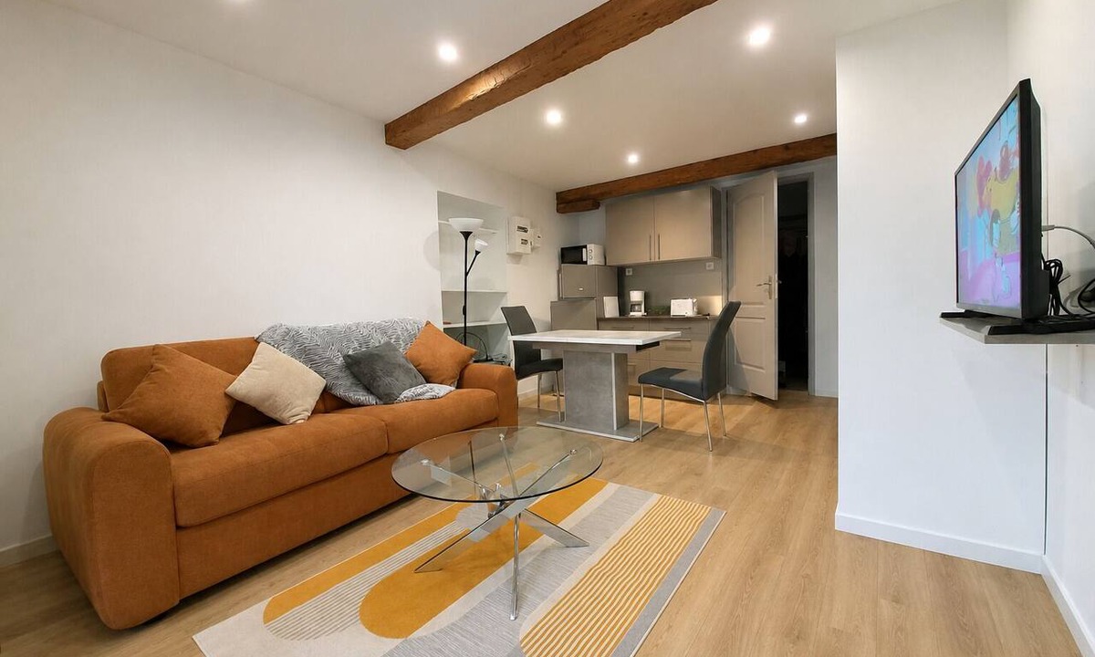 Ax-les-Thermes Apartment | Orry D'oriège, Studio de Plain-pied, Centre Ville AX, Label "Ax Qualité Confort"