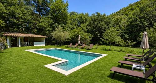 Sainte-Croix-de-Caderle Villa | Parc des Cévennes, nature, calme, piscine