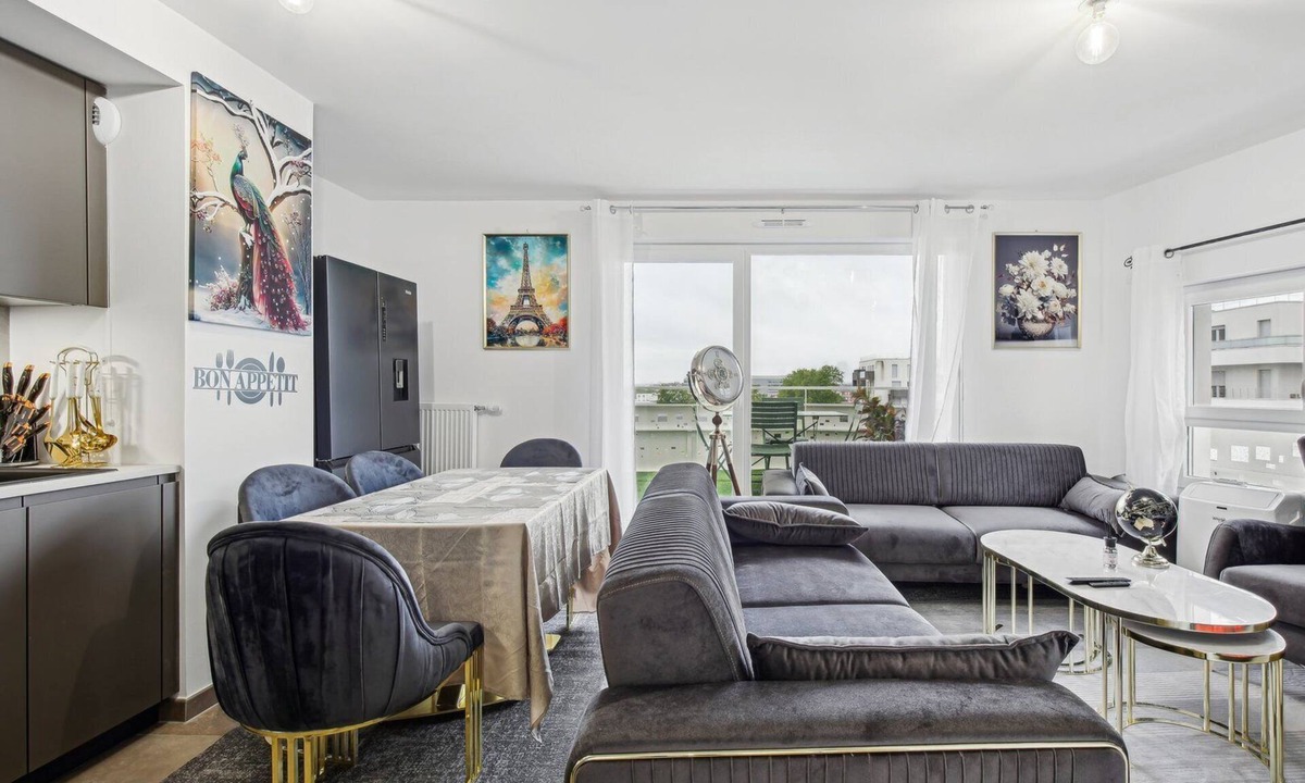 Bezons Apartment | Parenthèse Chic – Confort moderne près de Paris