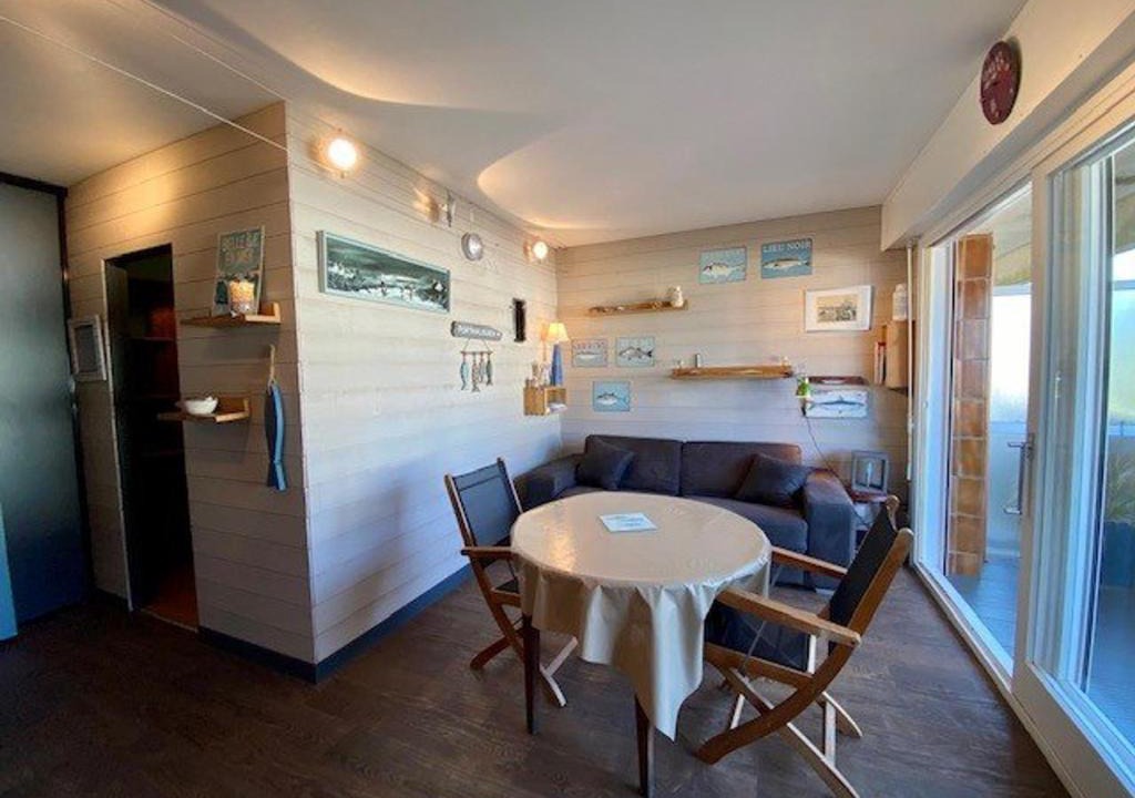 Quiberon Apartment | Quiberon - Studio 4 pers rénové, balcon, parking, 100m plage - FR-1-478-139