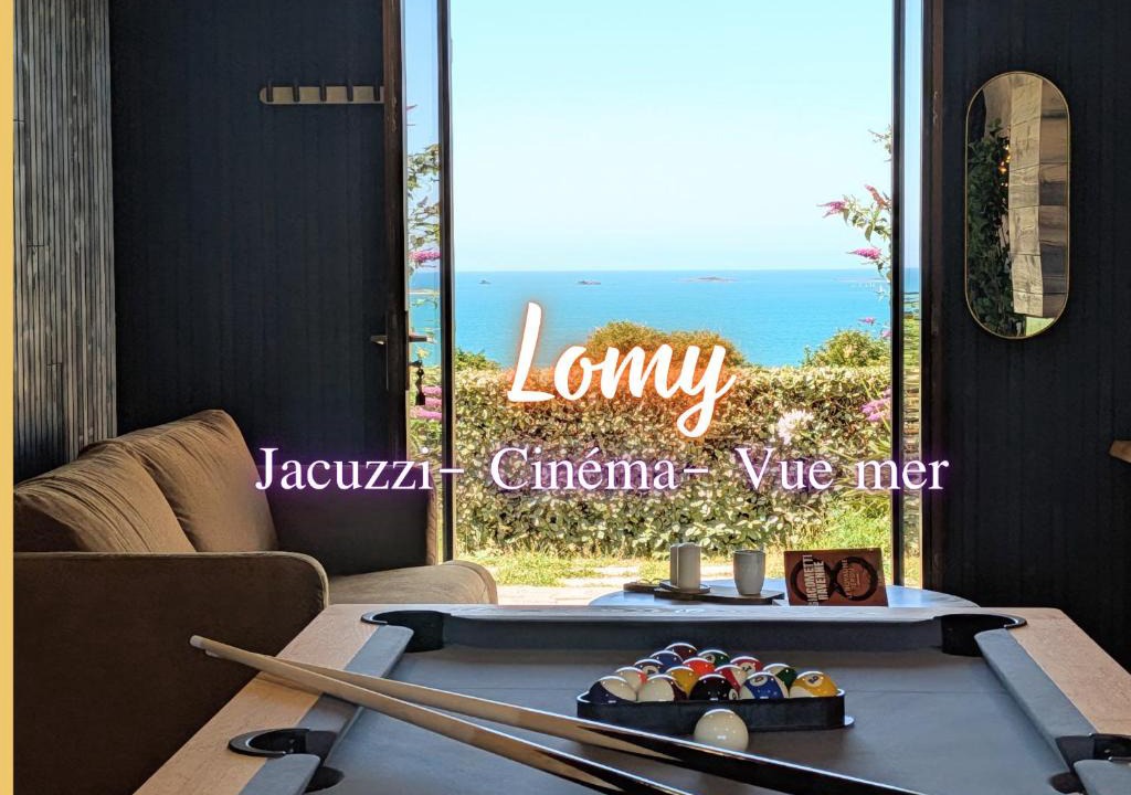 Pleneuf-Val-Andre House | Refuge Lomy- Jacuzzi vue mer- Cinéma et Billard