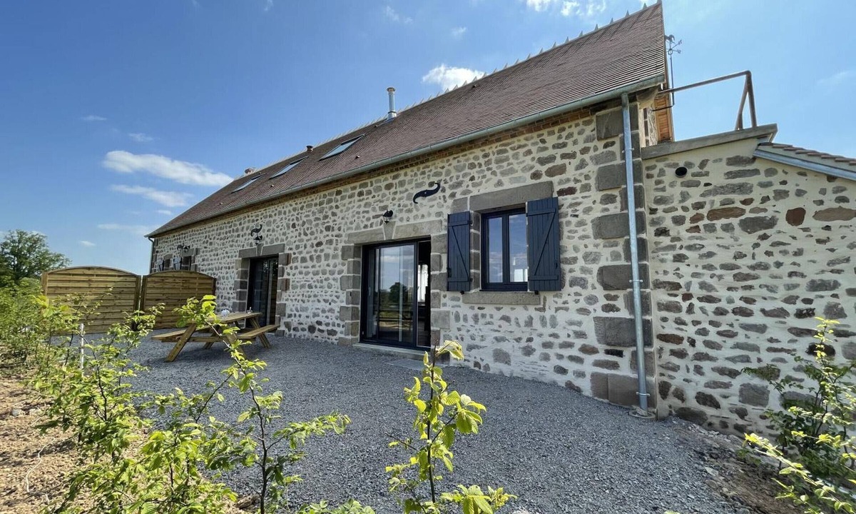 Ygrande Cottage | Renovated 18th century farmhouse with piano and authentic charm