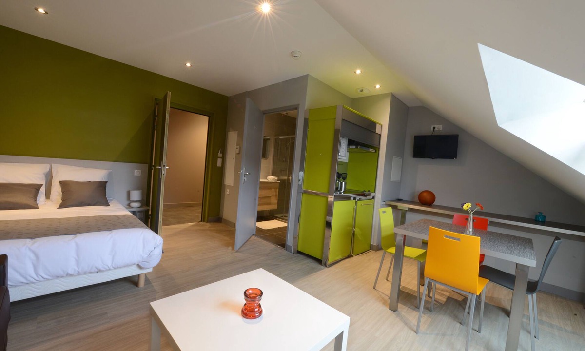 Alleuze Apartment | Residence Appart'en ville Studio 2 persons