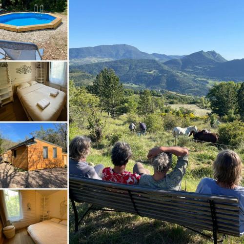 Arpavon House | Rocher Roux 4 chalets indépendants Paysages et calme absolu