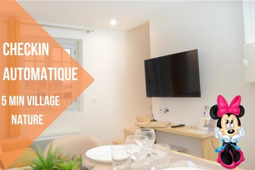 Villeneuve-le-Comte Apartment | Self Checkin Automatique - 9 min Disney - LE MINNIE - COSYRENTING