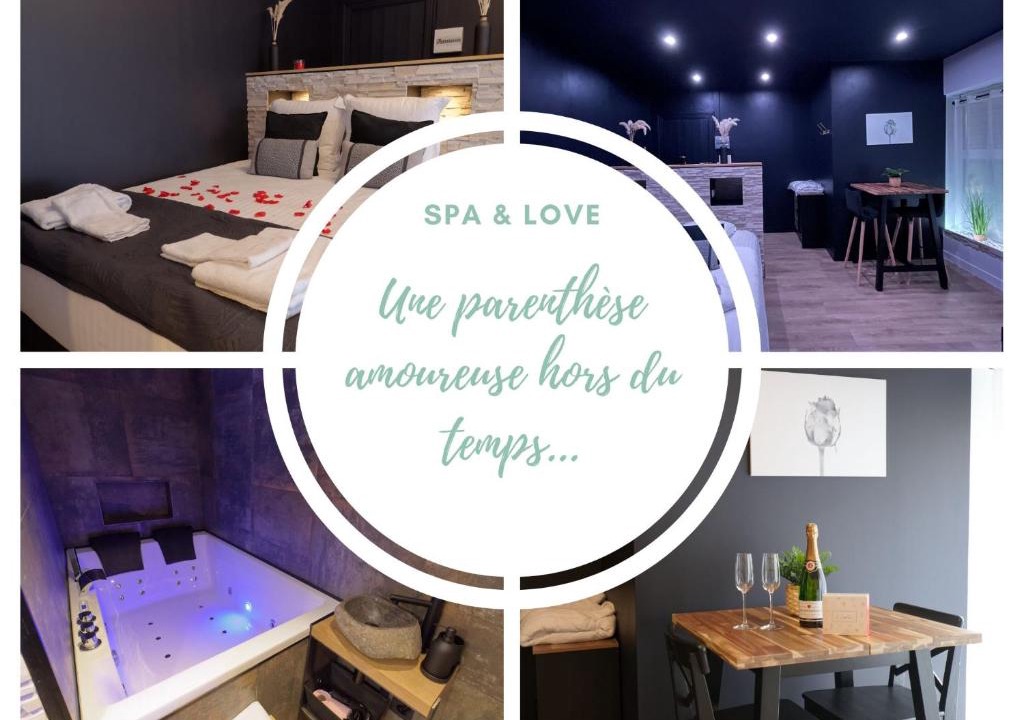 Aulnat Apartment | Spa & Love - Balnéo - Queen size - Cocooning
