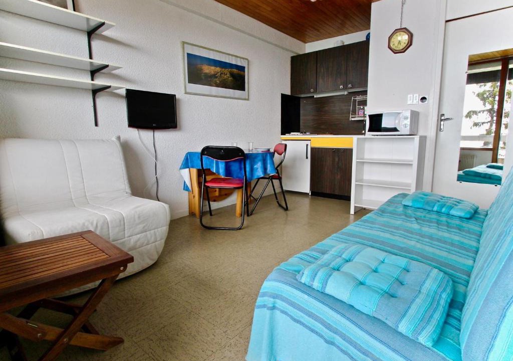 Chamrousse Apartment | Studio 3 places au pied des pistes, animaux acceptés - FR-1-340-92