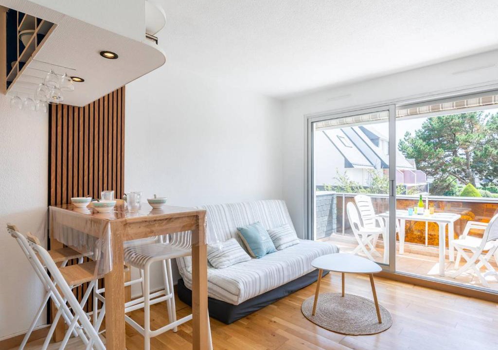 Carnac Apartment | Studio cabine proche plage avec balcon sud, Wifi, et parking - Carnac - FR-1-477-98