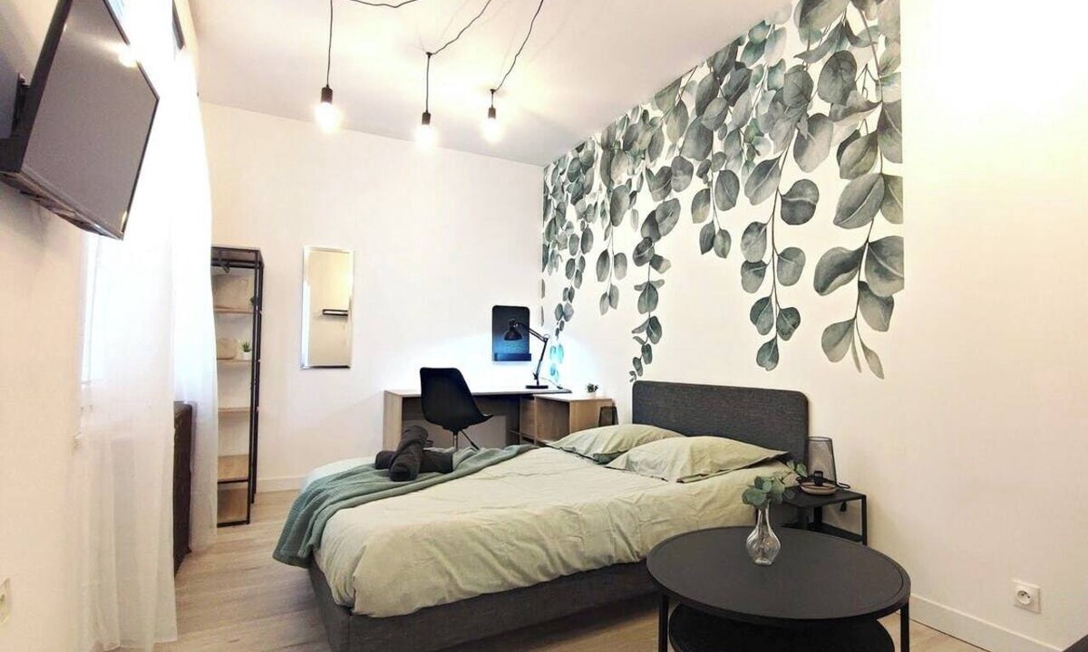 Roubaix Apartment | Studio calme vue sur jardin - Bail Mobilité