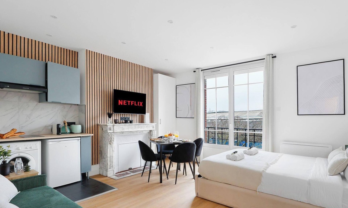 Quartier de la Maison-Blanche Apartment | Studio d'Architecte avec Cheminee - Design -4 personnes