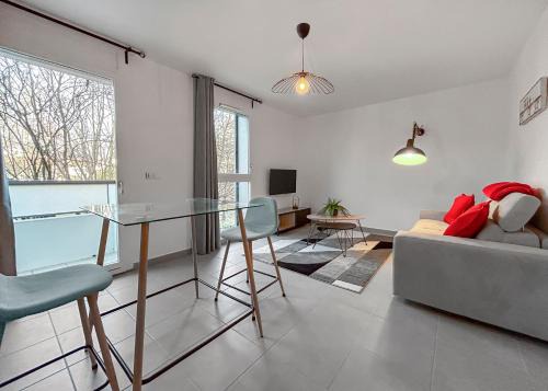 Quartier Chorier-Berriat Apartment | Studio Lumineux Avec Balcon