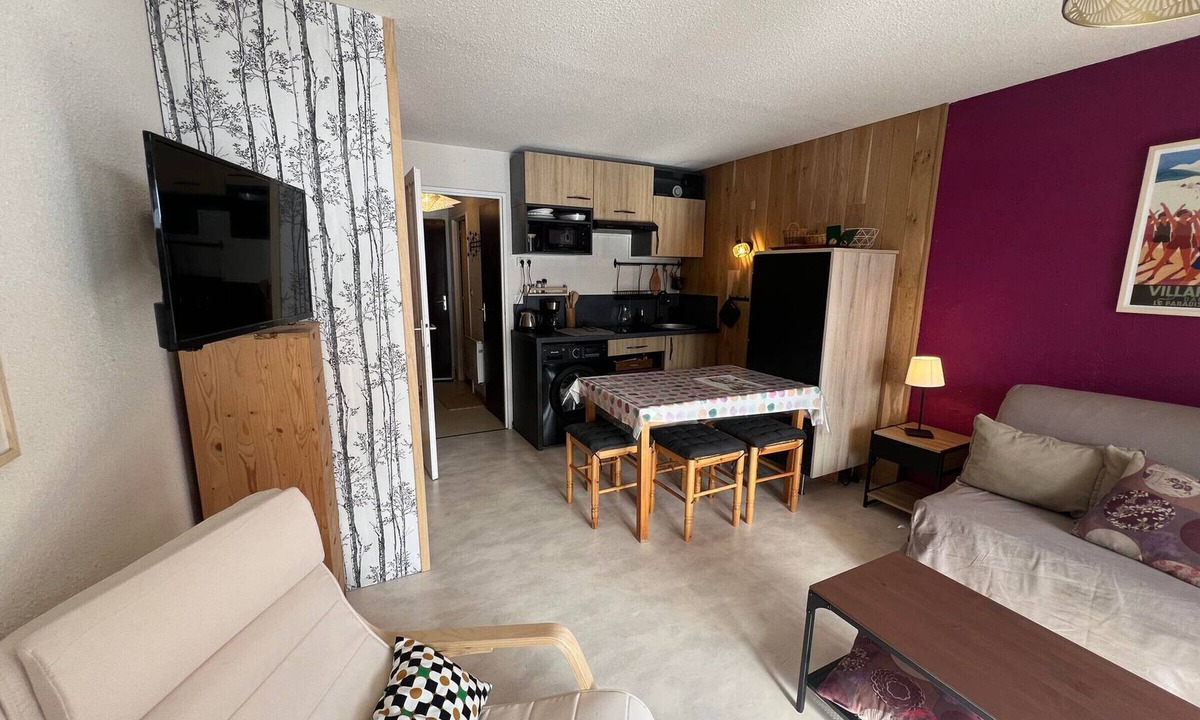 Correncon-en-Vercors Apartment | Studio near Corrençon village with shuttle access