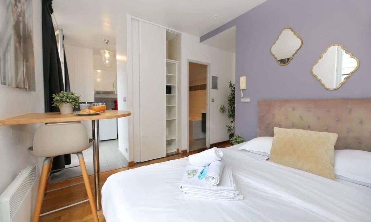 Jardin des plantes Apartment | Studio Paris 5 Jardin des Plantes, quartier anime
