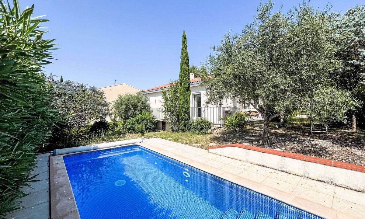 Montesquieu-des-Alberes House | Stunning private villa for 6 guests with private pool, WIFI, A/C, TV and patio