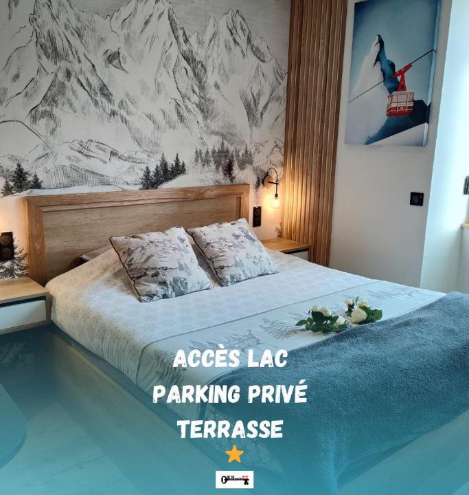 Viviers-du-Lac Apartment | Sublime Studio proche du lac avec parking privé
