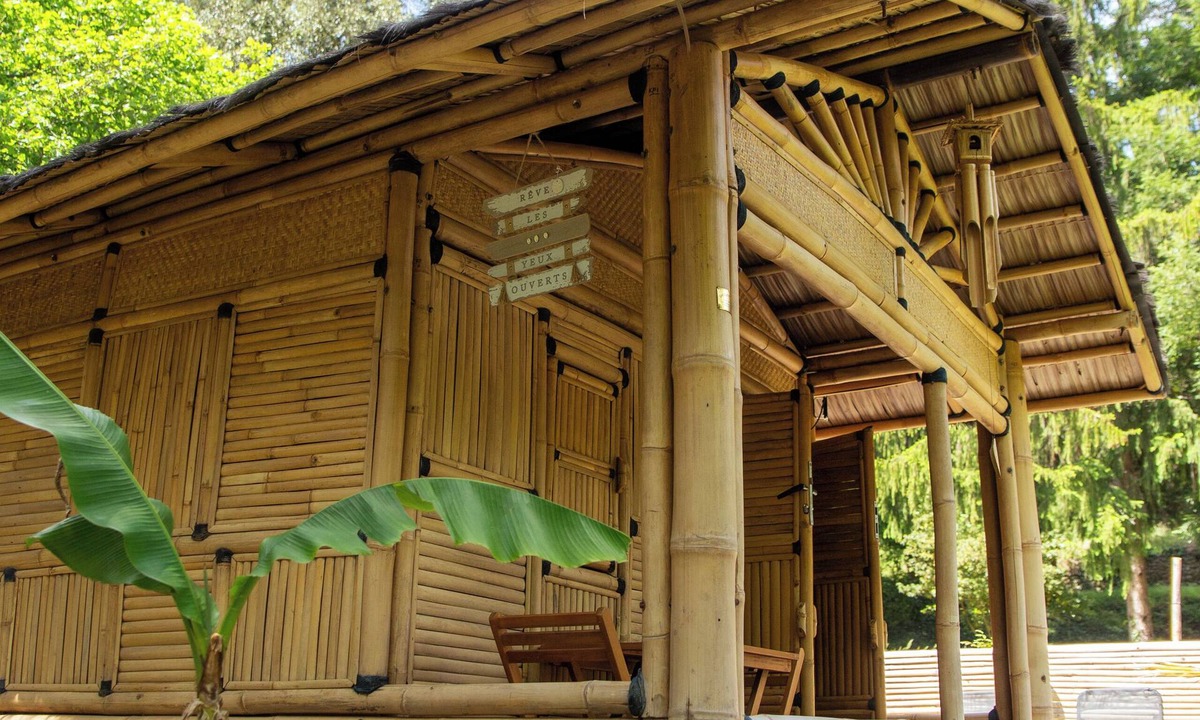 Saint-Jean-du-Gard Cabin | Suite Bambou "Well-being in Bali" - Le soleil des Cévennes