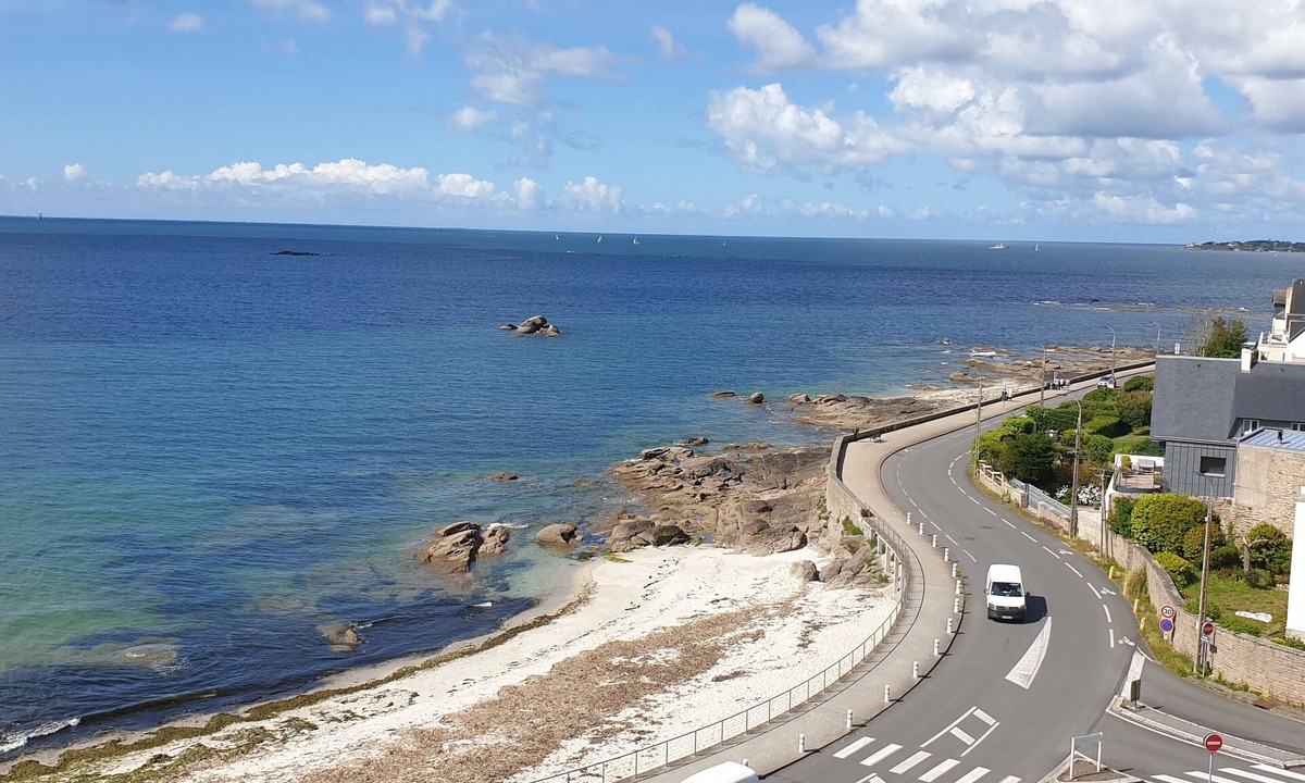 Kerherou Apartment | Superb sea view for this renovated Studio in the center of Concarneau