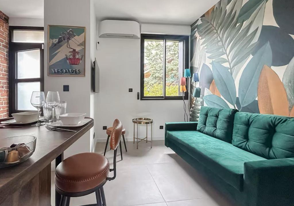 Quartier des Eaux-Claires Apartment | T1 103 eaux claires, Premium, clim, Garage privé
