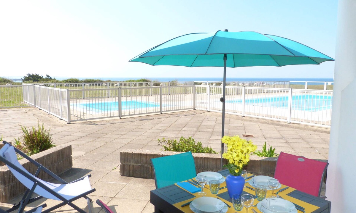 Guidel Apartment | T2 classified 3*, OCEAN FACING, TENNIS AND SWIMMINGPOOL