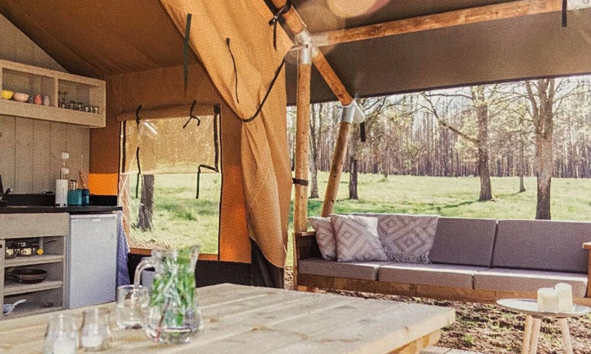 Sille-le-Philippe Ski Chalet | Tent Lodge Uluru, home comforts and the pleasure of outdoor living