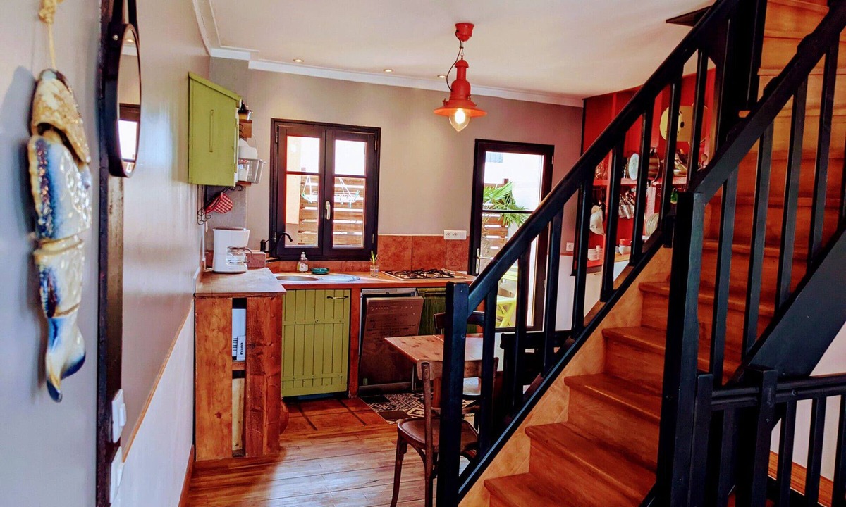 Le Palais House | Terraced house with 2 bedrooms in Le Palais center, pets allowed
