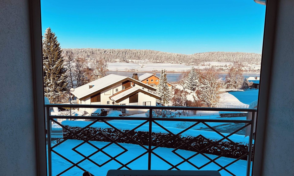 Malbuisson Apartment | The Blue Gentian, view of Lake Saint Point