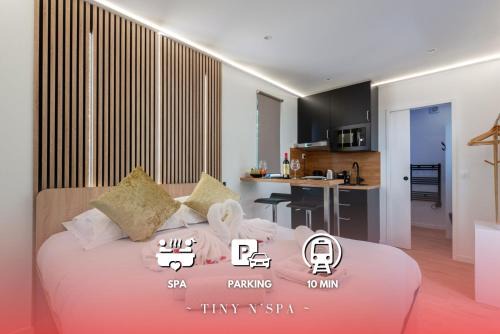 Thorigny-sur-Marne Apartment | Tinyhouse avec Parking Proche Hypercentre et Gare - Tiny'N'Spa