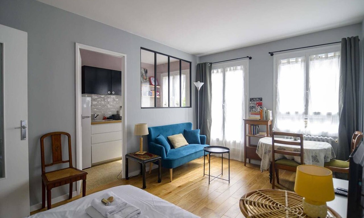 Quartier de la Maison-Blanche Apartment | Tolbiac Studio Place d'Italie