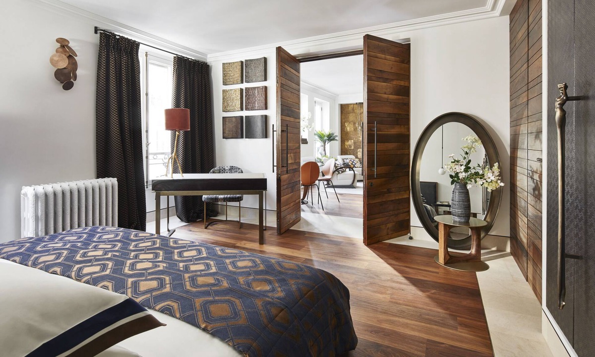 Champs-Elysees Apartment | top luxury 3BR/3BA A/C art deco st honore architecturally designed