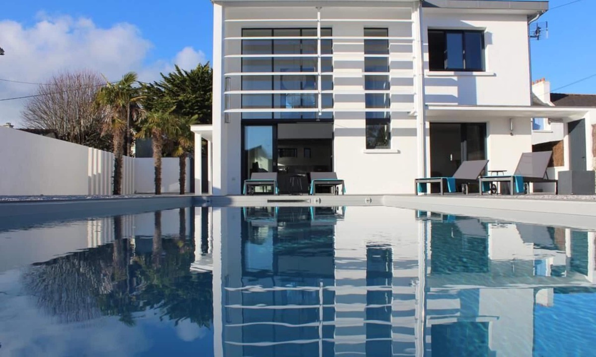 Quiberon House | VILLA ALBA Quiberon -Outdoor heated pool 1/04 to 2/10- Linen - Parking