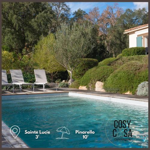 La Celle-sous-Gouzon Villa | Villa ARIANA, 120m2, Climatisée, Piscine