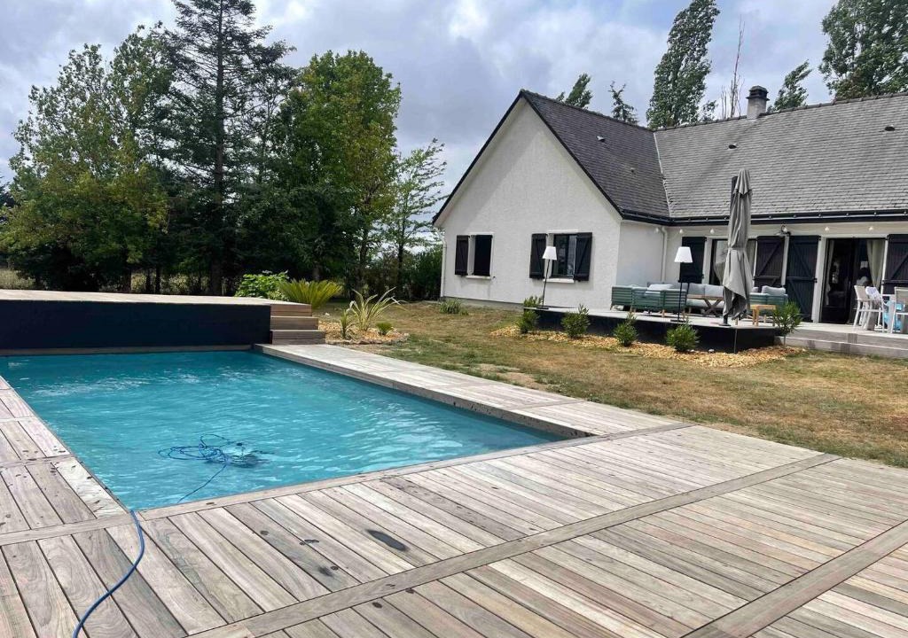 Vair-sur-Loire Villa | Villa de la Salmonière - Maison avec piscine et jardin clos