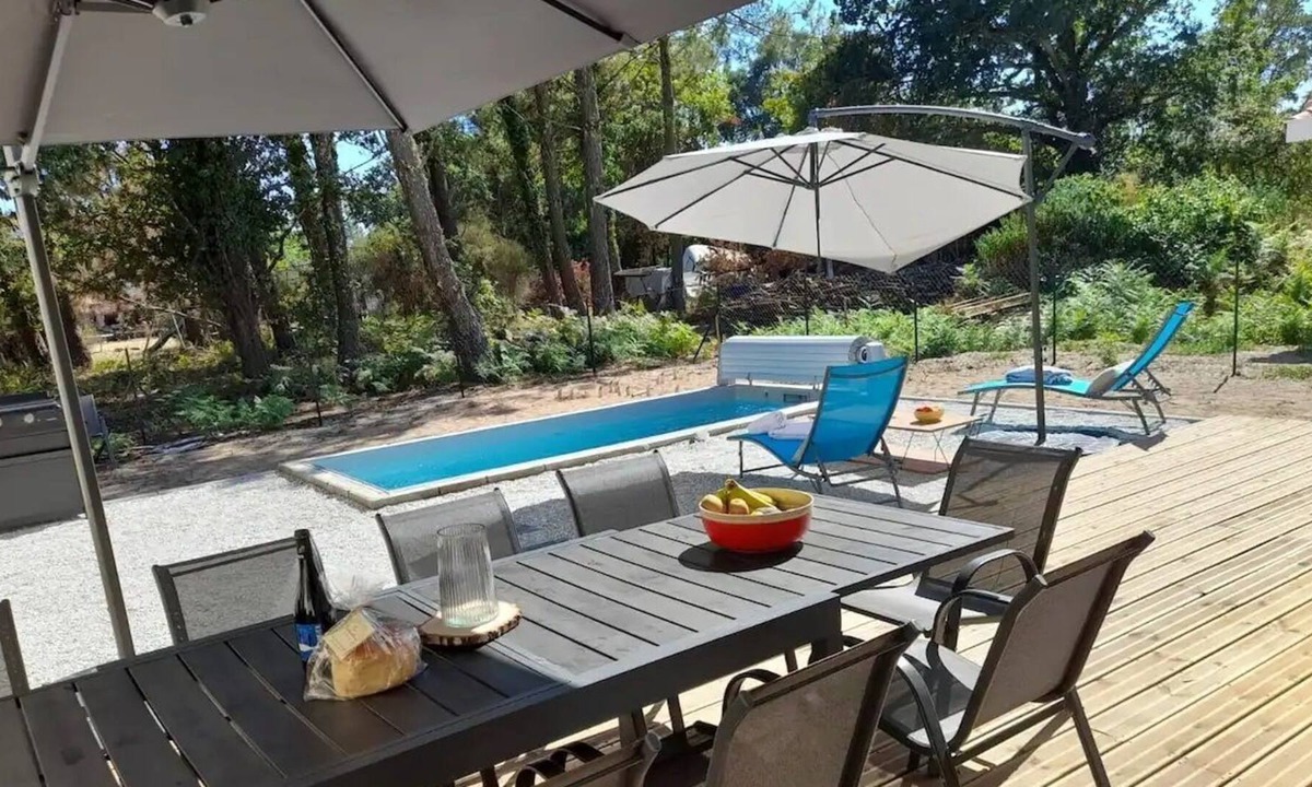Moliets-et-Maa Villa | Villa des 3 Maâ, Piscine, Proche Forêt, Plages