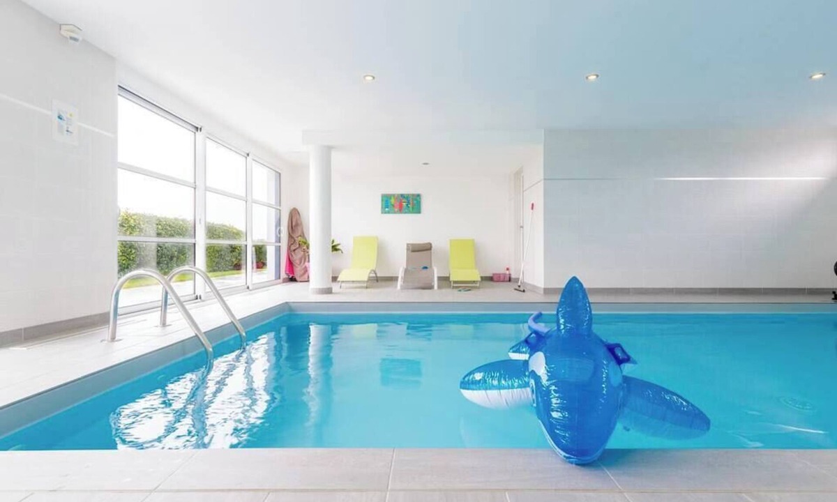 Sibiril House | Villa Enora Bord de Mer : Pool 29°C, Private Spa & Beach and path 100m away