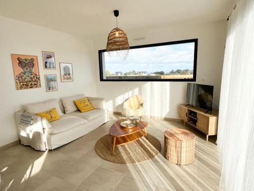 Treveneuc House | Villa Molène vue mer et jacuzzi - plage à 500 m