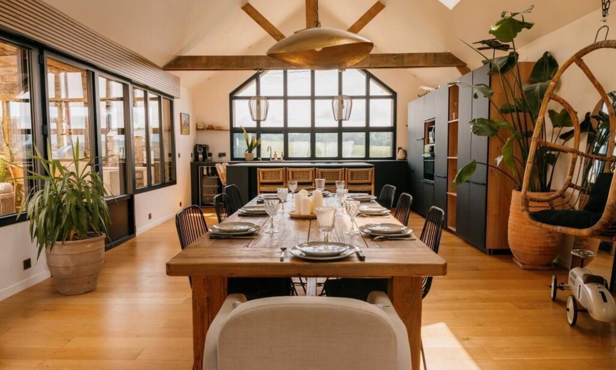 Planguenoual Villa | Villa sea view- Garden & summer kitchen- Video projector