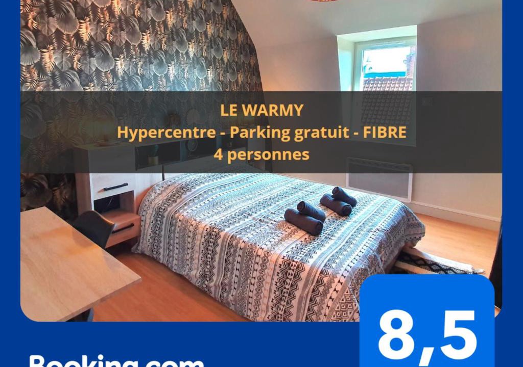 Sin-le-Noble Apartment | Warmy hypercenter free parking FIBRE - Douaisis Invest