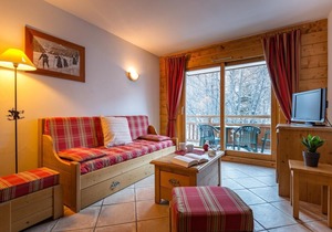 200m from resort center, fitness, swimming pool, terrace, balcony, tv, ski locker, 50-55m²