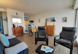 3-room apartment in La Trinité-sur-Mer with parking, 4 pers., port view