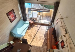 Appartement T3 avec Mezzanine, 6 couchages, piscine, parking, animaux acceptés - Argelès-sur-Mer - FR-1-388-83