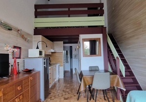 Appartement T3 avec Mezzanine, 6 couchages, piscine, parking, animaux acceptés - Argelès-sur-Mer - FR-1-388-83