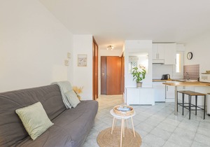 Beaulieu-sur-Mer, magnificent studio in quiet location, air-conditioning, parking, WiFi. in Beaulieu-sur-Mer