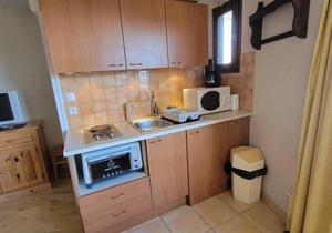 Studio pour 2 avec balcon sud, proche station - FR-1-393-20