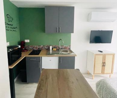 Saint-Romain-en-Gal Apartment | Éclat St Romain 2, studio-moderne-WIFI- parking - CLIM