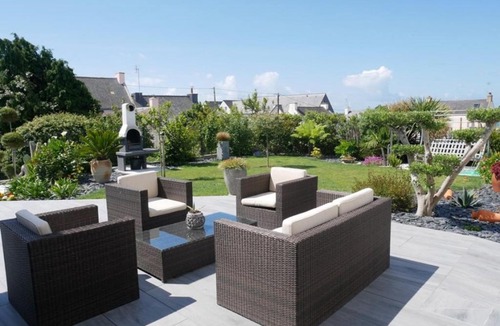 Etel Villa | Étel : Maison moderne 5 pièces, 4 chambres, jardin, wifi - FR-1-479-207