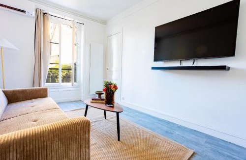 Le Pre-Saint-Gervais Apartment | 1 Chambre - Proche Hopital - Rue du 14 juillet